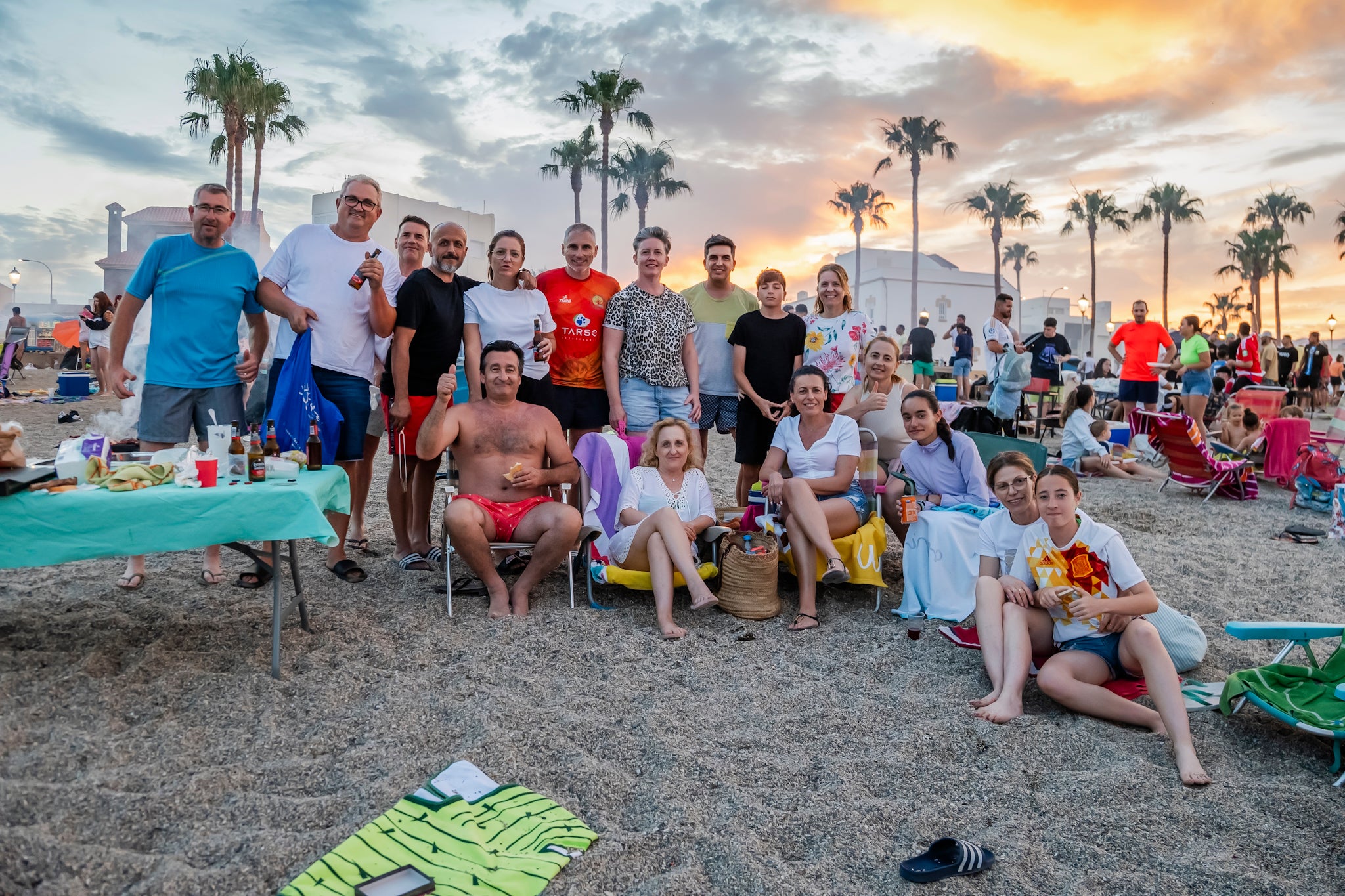 Así fue la Noche de San Juan en Roquetas de Mar