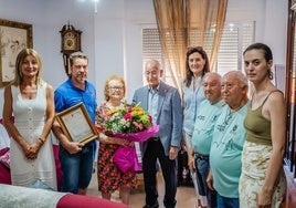 Acto familiar por las Fiestas Patronale de Las Marinas.