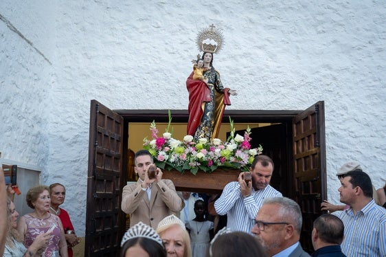 Así fue la procesión de la Virgen del Mar en Las Marinas