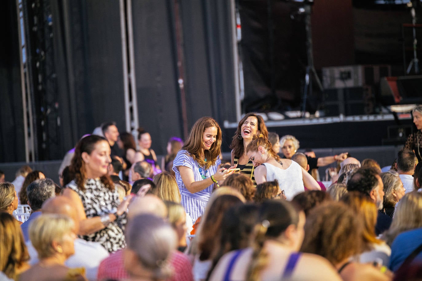 El concierto de Luis Miguel en Almería, en imágenes