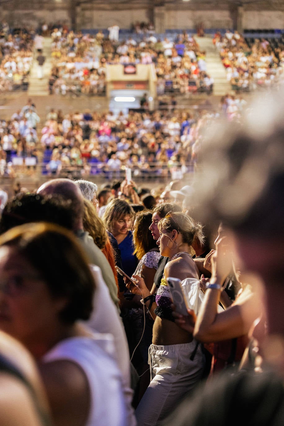El concierto de Luis Miguel en Almería, en imágenes
