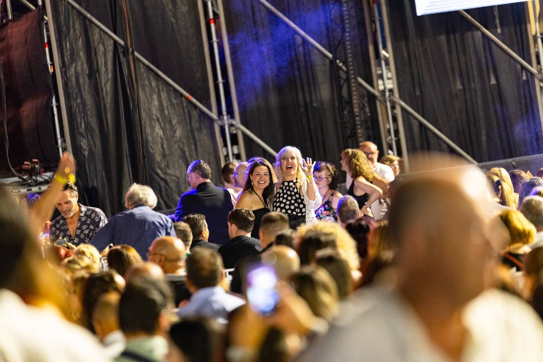 El concierto de Luis Miguel en Almería, en imágenes