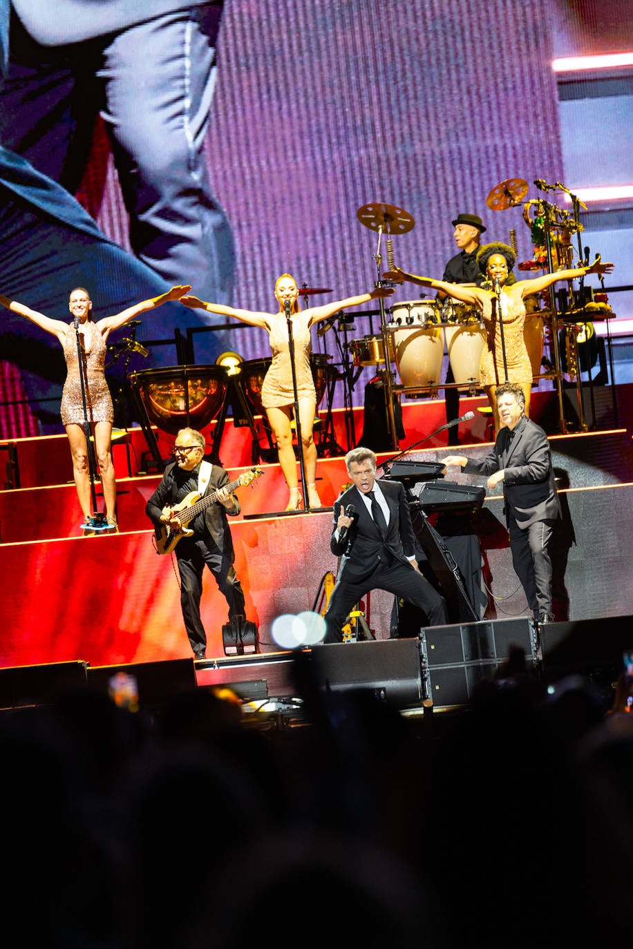El concierto de Luis Miguel en Almería, en imágenes