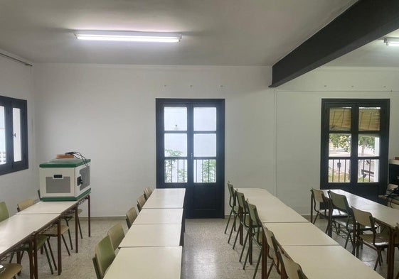 Imagen de uno de los centros educativos de la localidad.