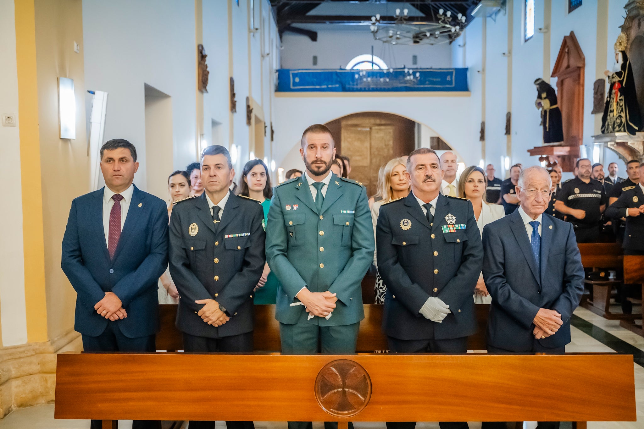 La celebración de los Santos Ángeles Custodios en Roquetas de Mar, en imágenes