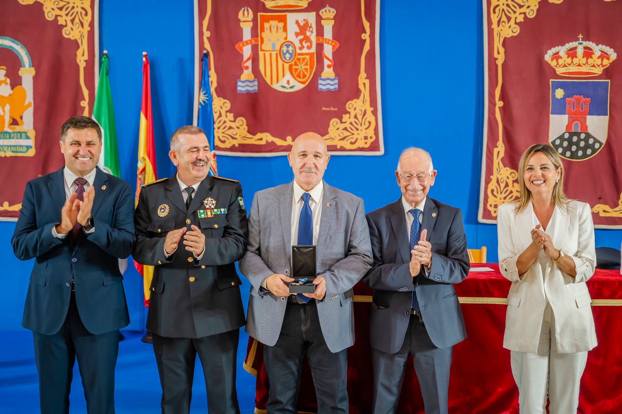 La celebración de los Santos Ángeles Custodios en Roquetas de Mar, en imágenes