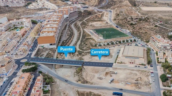 Aguadulce mejorará sus conexiones con un nuevo puente sobre la Rambla San Antonio