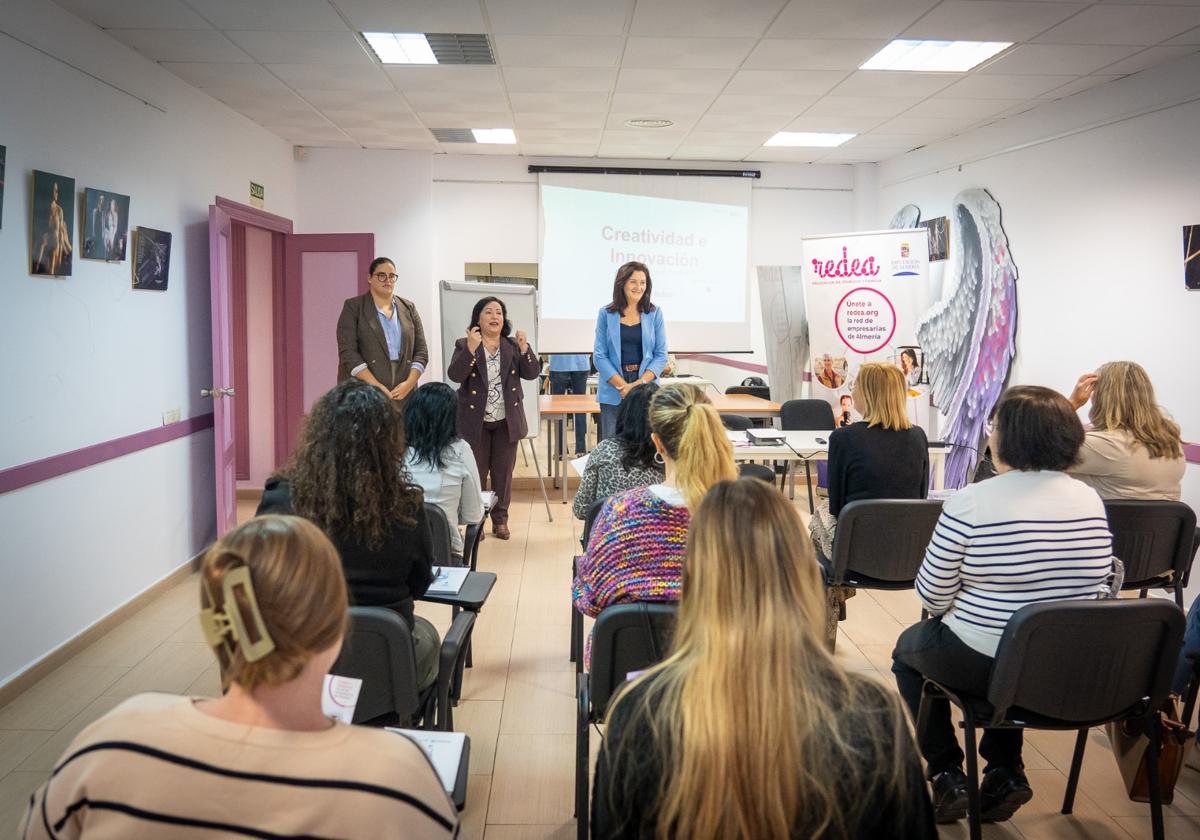 Uno de los momentos de la jornadas en Roquetas de Mar.