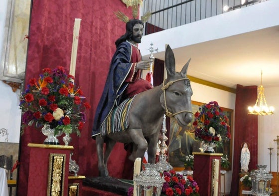 Una de las imágenes de la parroquia.