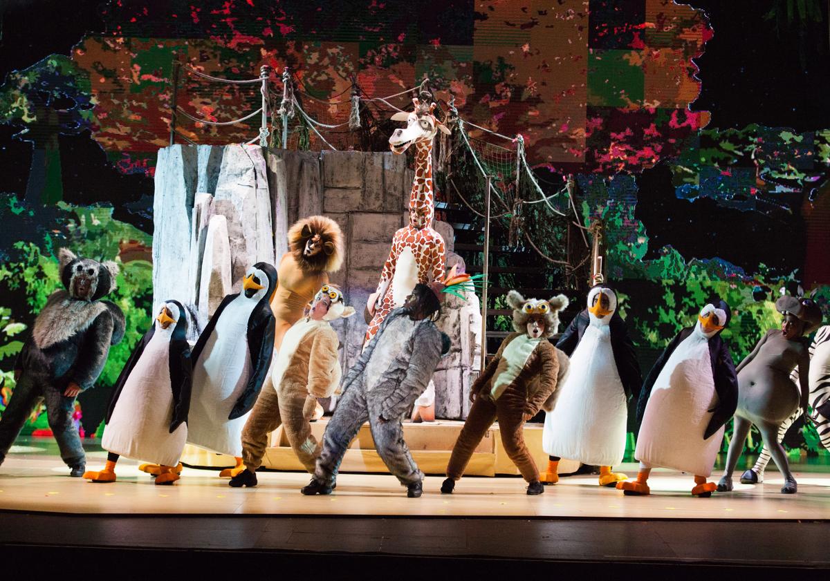 Imagen principal - El musical Madagascar llega al Teatro Auditorio de Roquetas de Mar