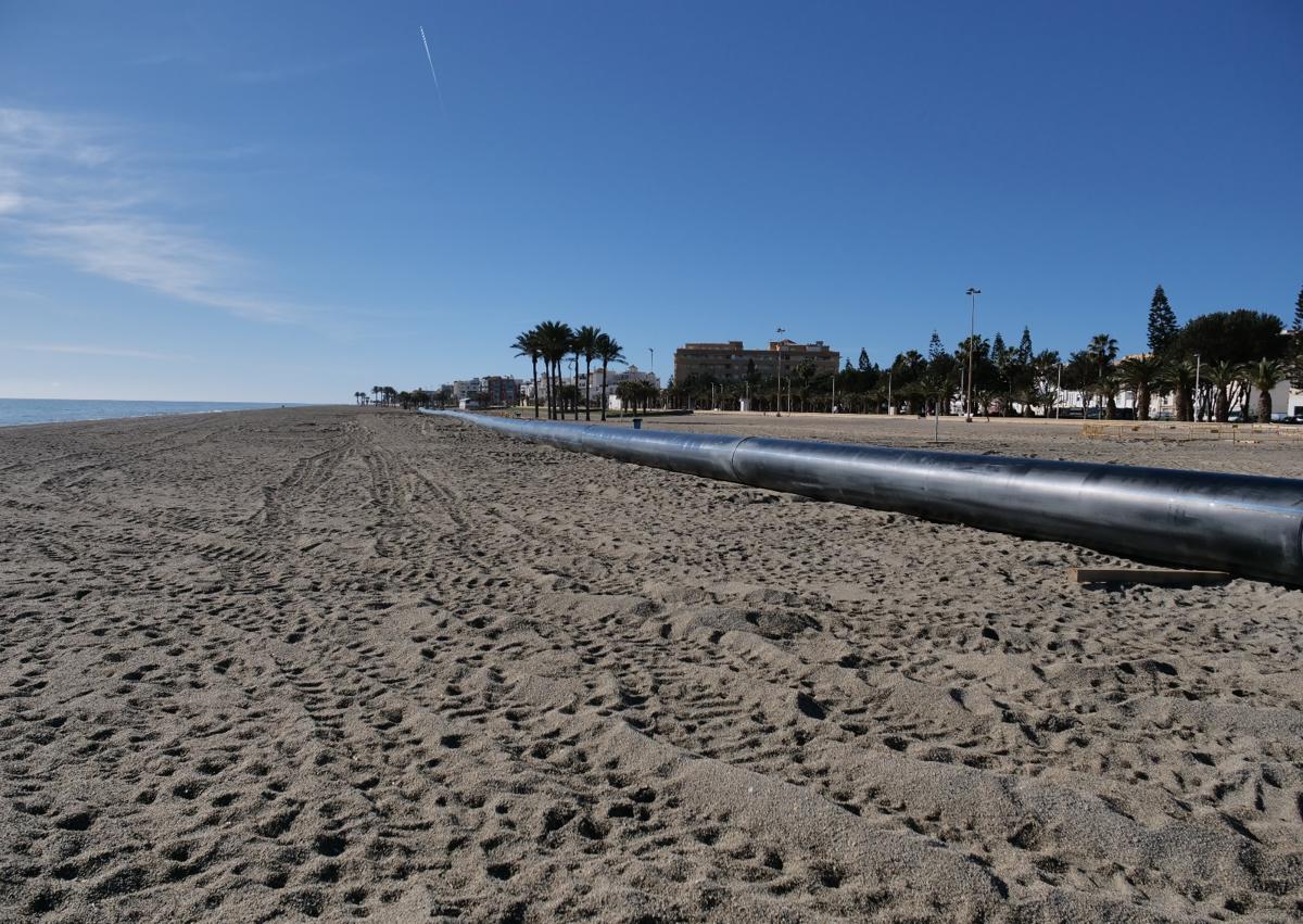 Imagen secundaria 1 - Comienzan las obras de la estación de bombeo de aguas pluviales en la avenida Sudamérica