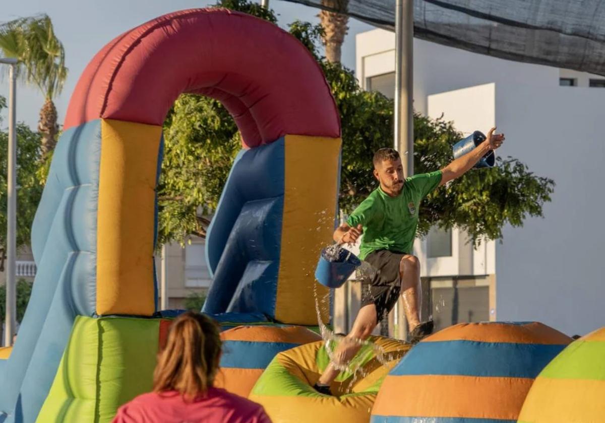 Uno de los atractivos de las Fiestas de La Mojonera.