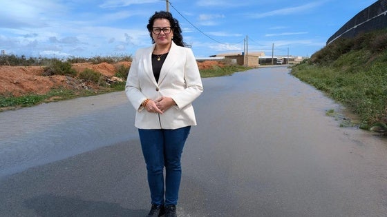 Vox exige soluciones para acabar con las inundaciones en las carreteras municipales de Roquetas de Mar