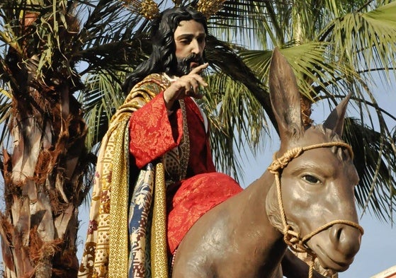 Imagen de la Borriquita.