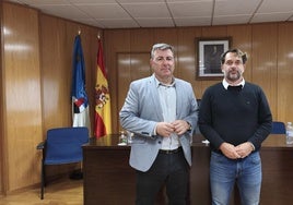 Los concejales de la formación roquetera.