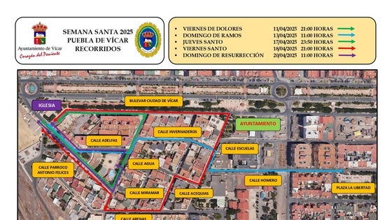 Vícar se prepara para vivir una Semana Santa llena de novedades