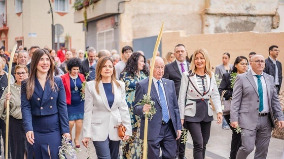 Roquetas inicia el Domingo de Ramos con La Borriquita