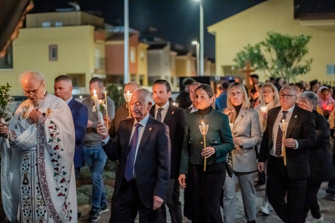 Una misa familiar para celebrar la Resurrección de Cristo