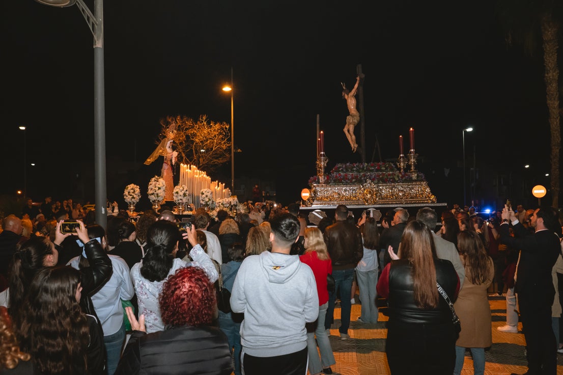 Así vivió el Jueves Santo en Vícar