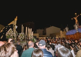 Imágenes del pasado Viernes Santo en Vícar.