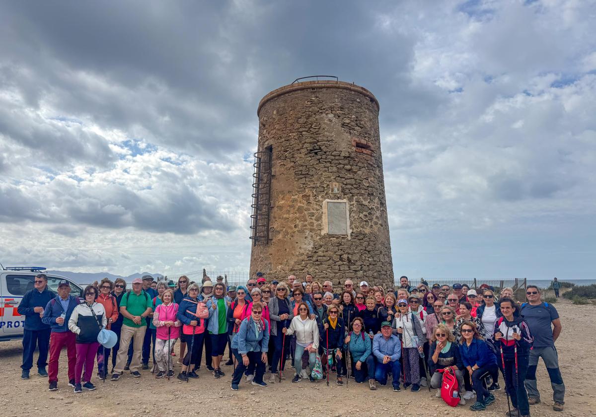 Mayores de Vícar realizan una ruta entre Torregarcía y Cabo de Gata