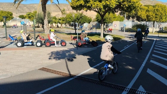 765 alumnos de la provincia visitan el Centro de Educación Vial de Vícar