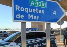 Detenido tras protagonizar una persecución policial en Roquetas de Mar con varios agentes heridos