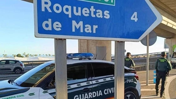 Detenido tras protagonizar una persecución policial en Roquetas de Mar con varios agentes heridos
