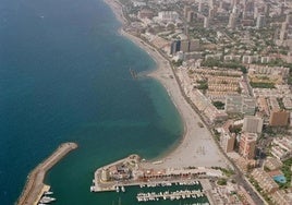 Imagen panorámica del Puerto de Aguadulce.