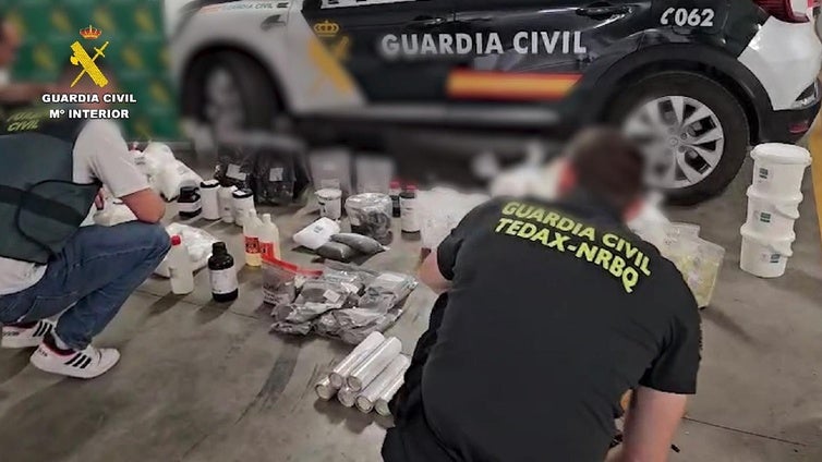 Detenido un hombre en Almería por la fabricación de explosivos a gran escala