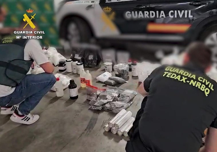 Detenido un hombre en Almería por la fabricación de explosivos a gran escala