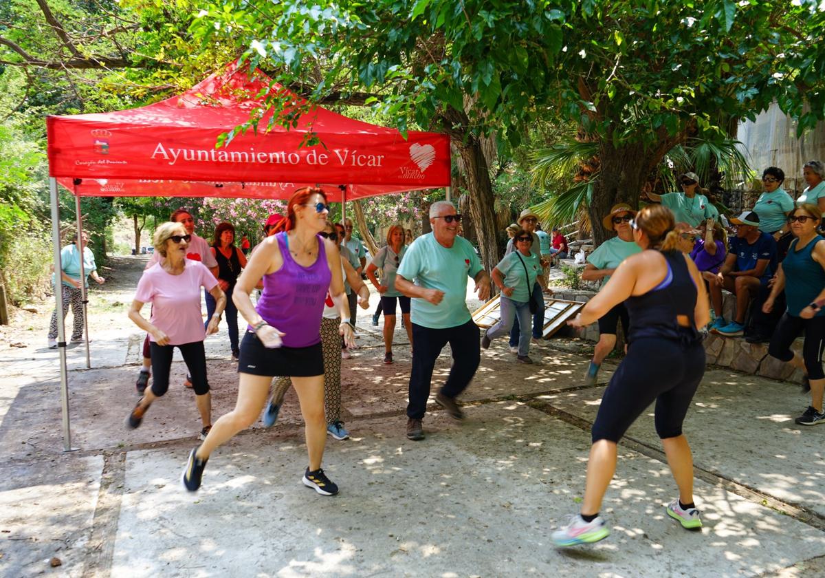 Finaliza la Olimpiada de Mayores de Vícar con una jornada de convivencia en una pedanía de Dalías