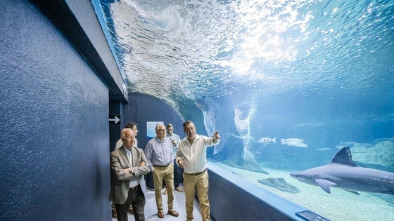 El Aquarium Costa de Almería gana un aliado en América, en imágenes