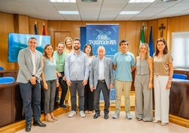 La presentación de la VI Semana de la Posidonia se llevó a cabo en el Ayuntamiento de Roquetas.
