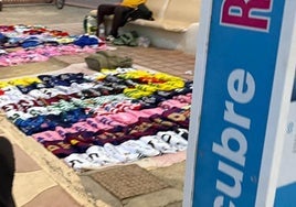 Camisetasa de fútbol.