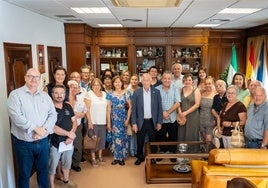 Representantes de asociaciones del municipio roquetero.