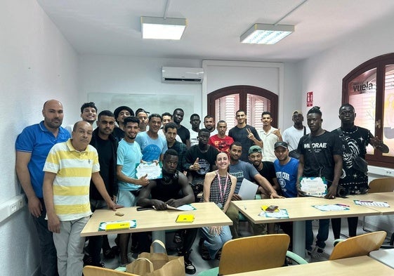 Algunos de los participantes de esta iniciativa.