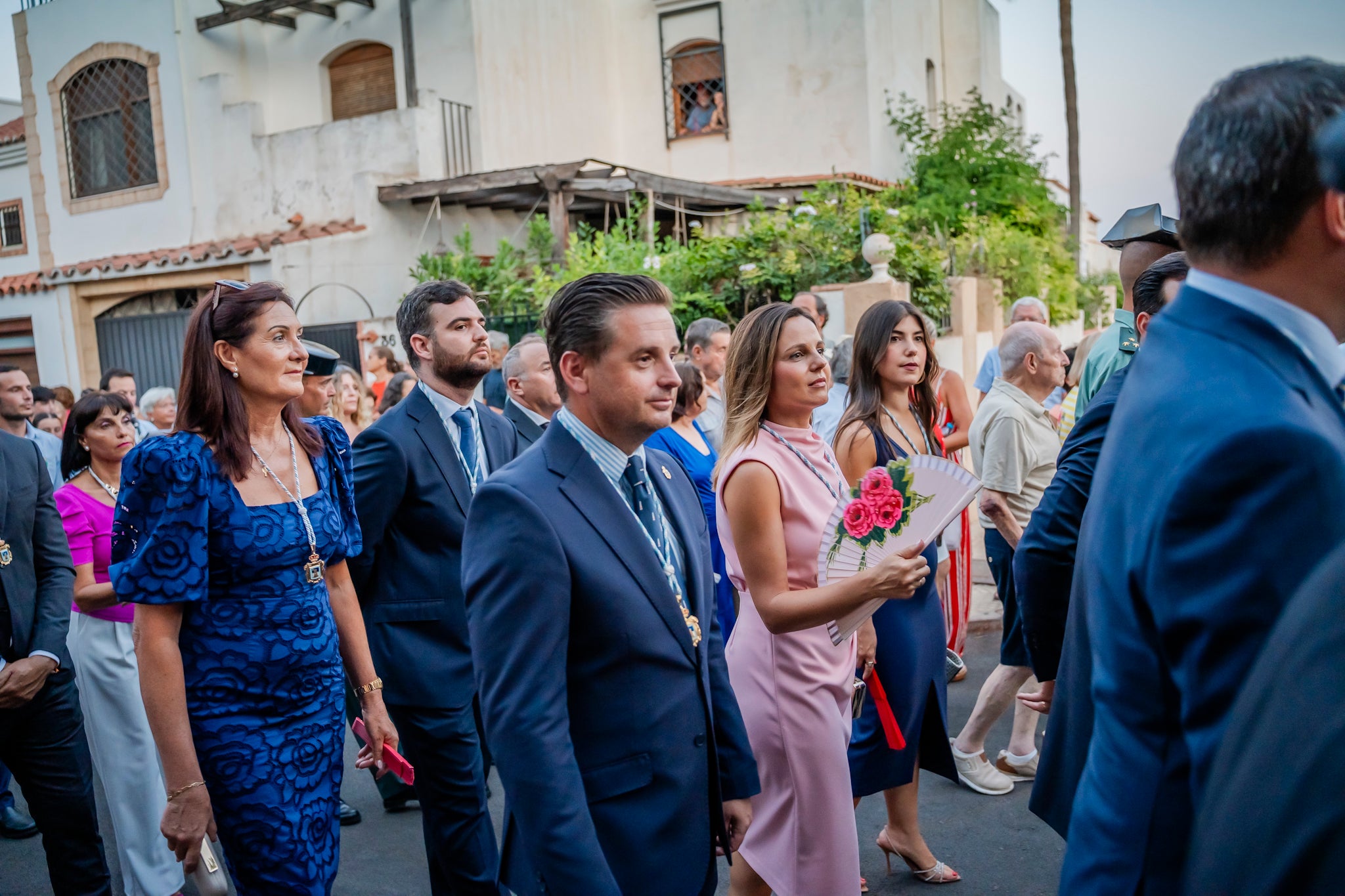 La Virgen del Carmen pasea por Aguadulce