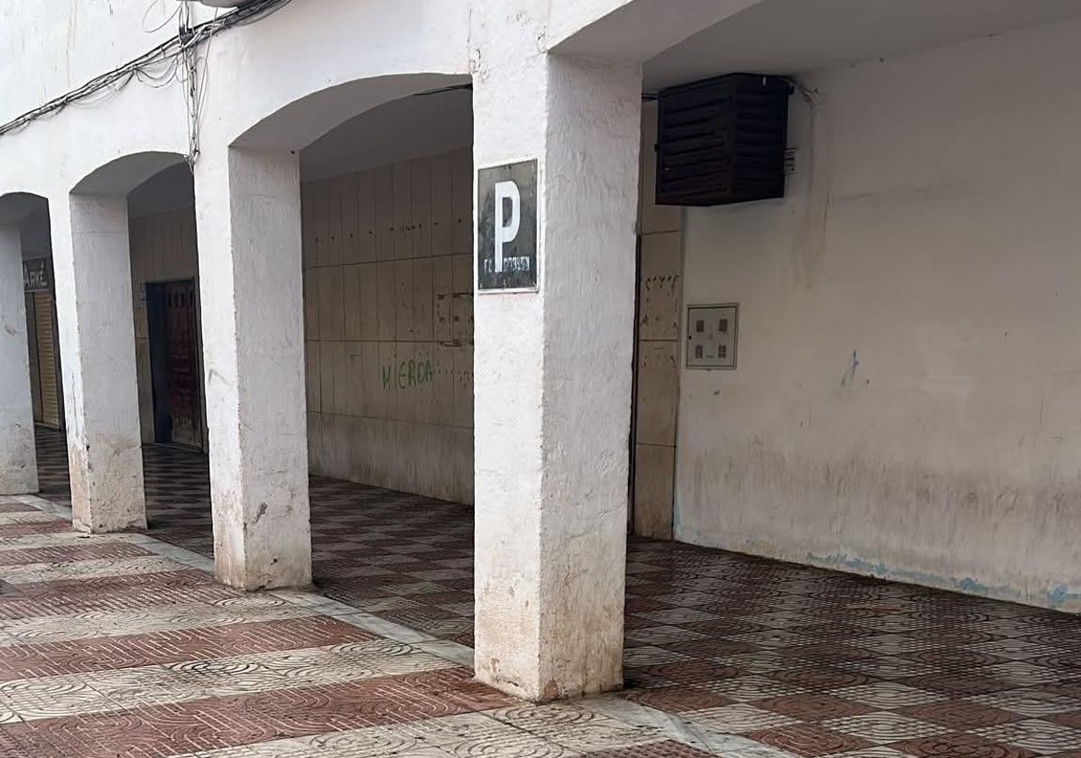 Una zona de la Plaza Alcalde Pomares.