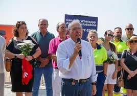 Presentación del acto en el municipio de Vícar.