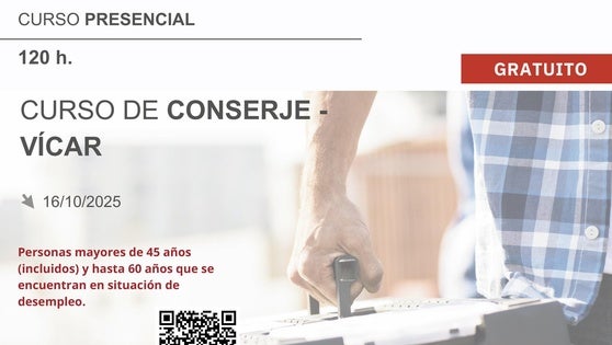 La Cámara de Comercio organiza un curso de conserje para mayores de 45 años en desempleo