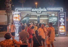 Uno de los establecimientos en la localidad roquetera.