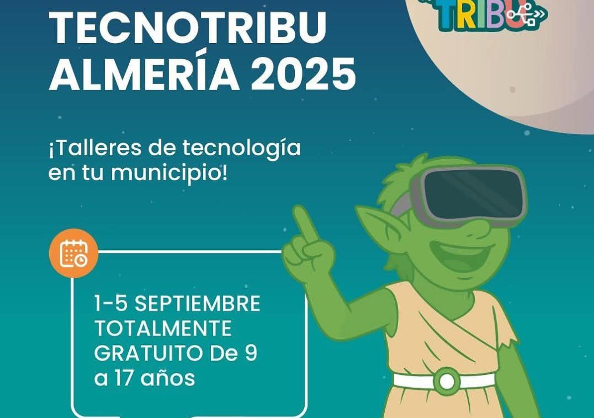 Cartel anunciador del evento 'Tecnotribu' del 1 al 5 de septiembre.