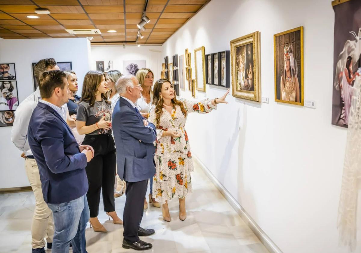 Una exposición en el municipio de Roquetas de Mar.