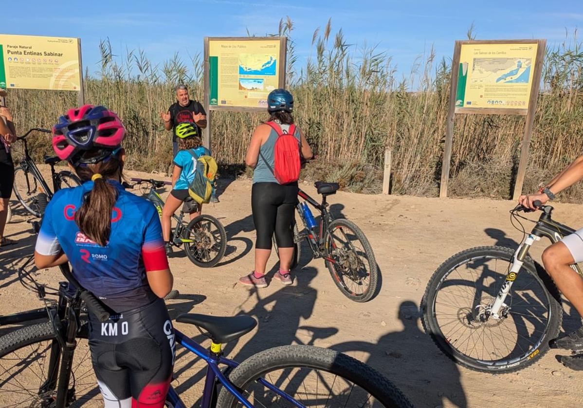 Una de las rutas ciclistas del pasado fin de semana.