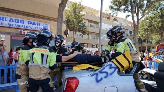 Simulacros, talleres infantiles y carpas para finalizar la Feria de la Movilidad