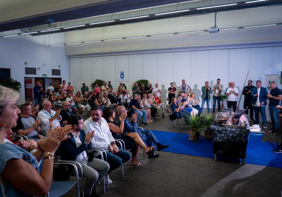 El ronqueo del pez espada fue uno de los momentos más relevantes del evento gastronómico 'MareTerra' celebrado en Roquetas.