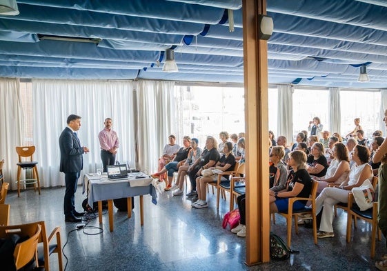 José Juan asiste al evento en el municipio roquetero.