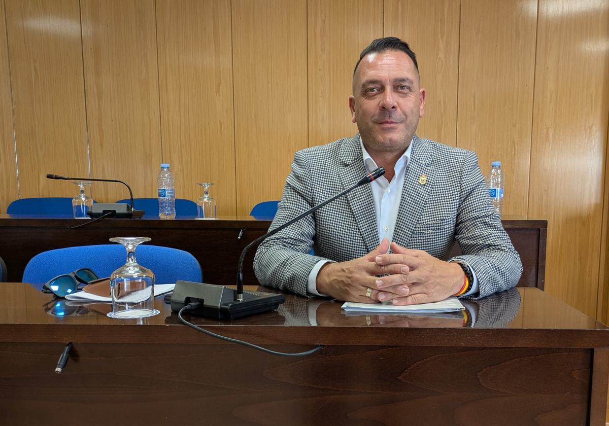 El concejal portavoz de la formación ultraconservadora.