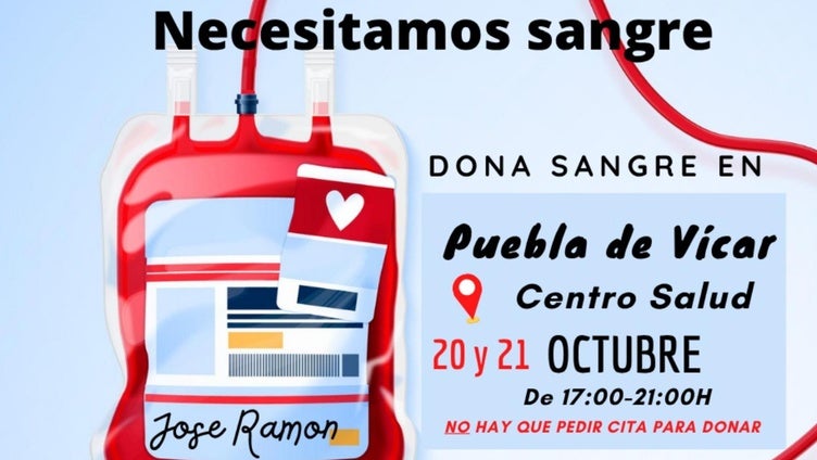 El Centro de Salud Puebla de Vícar acoge una nueva colecta de sangre